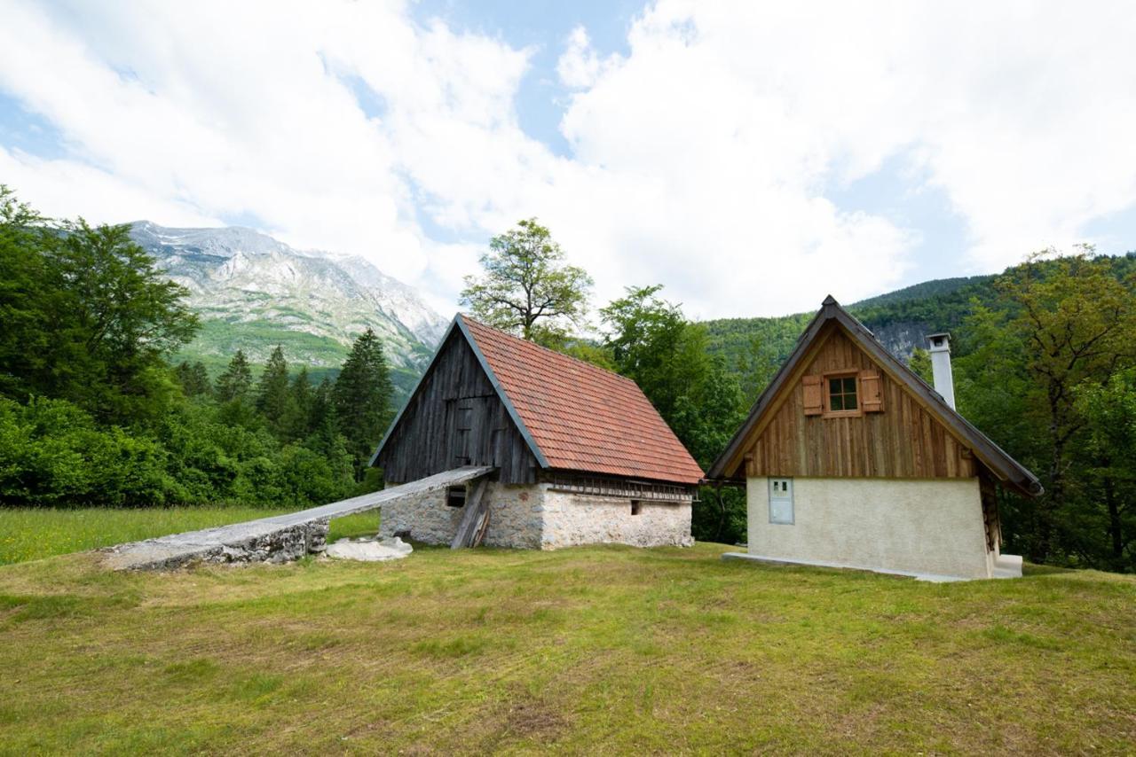 Cottages Kravanja Trenta Kültér fotó