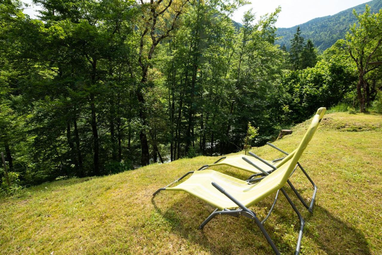 Cottages Kravanja Trenta Kültér fotó