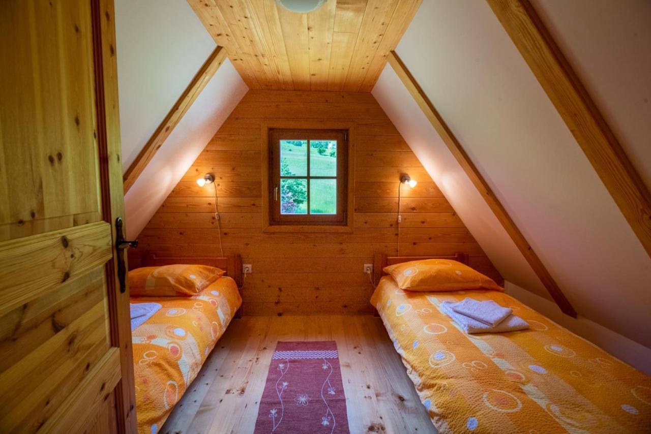 Cottages Kravanja Trenta Kültér fotó