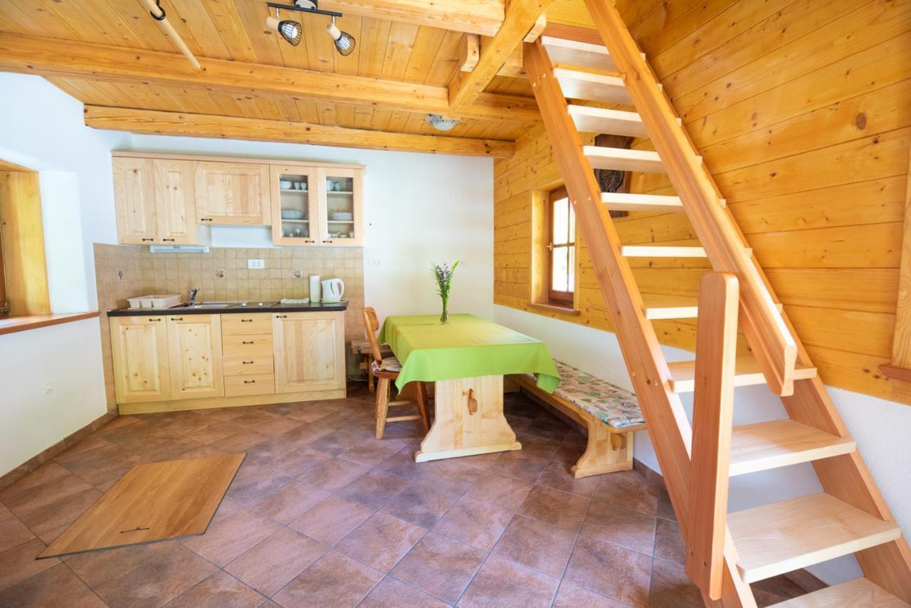 Cottages Kravanja Trenta Kültér fotó