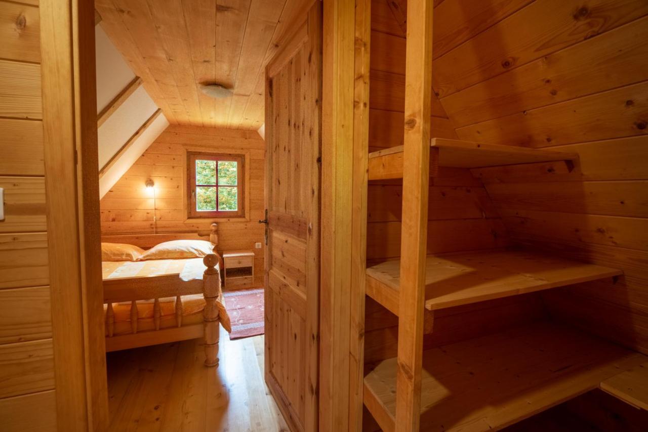 Cottages Kravanja Trenta Kültér fotó